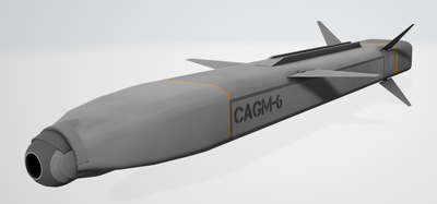 The CAGM-6 missile.