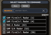 Radars To Command example